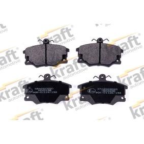 Achetez des Plaquettes de frein KRAFT 6003020 à prix pour 18,45 €