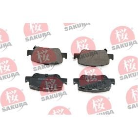 Köp Bromsbelägg av SAKURA 601-20-3703 till det låga priset 246,54 kr