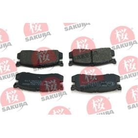 Köp Bromsbelägg av SAKURA 601-30-3520 till det låga priset 130,01 kr