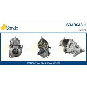 Köp Startmotor av SANDO 6010290.2 till det låga priset 2193,09 kr