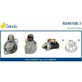 Köp Startmotor av SANDO 6010389.1 till det låga priset 3998,60 kr