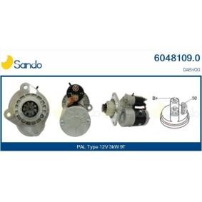 Köp Startmotor av SANDO 6010437.0 till det låga priset 1839,95 kr