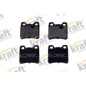 Comprar Juego de pastillas de freno de KRAFT 6011540 a bajo precio de 19,50 €
