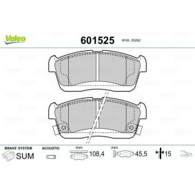 Acquista Kit pastiglie freni da VALEO 601525 a buon mercato per soli 52,08 €