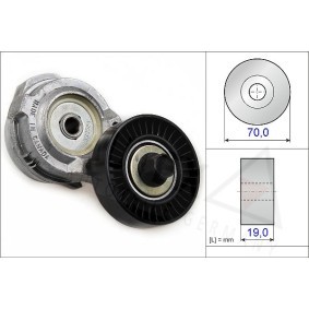 Compre Tensor de correia, correia trapezoidal estriada da AUTEX 601832 a um preço baixo por 70,15 €