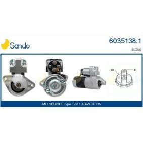 Köp Startmotor av SANDO 6035138.1 till det låga priset 2309,37 kr