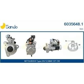 Köp Startmotor av SANDO 6035648.1 till det låga priset 9023,48 kr