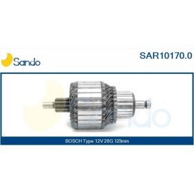 LAND ROVER Anlasser von SANDO
