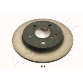 Achetez des Disque de frein ASHIKA 61-02-243 à prix pour 27,53 €