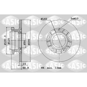 Bremsscheibe von SASIC