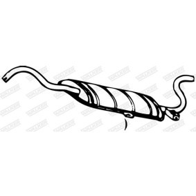 Endschalldämpfer von WALKER 04383