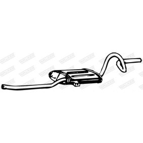 Mittelschalldämpfer von WALKER 06304