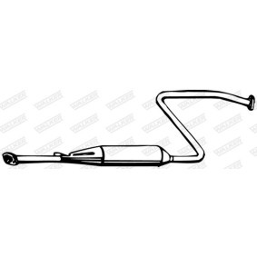 Mittelschalldämpfer von WALKER 06457