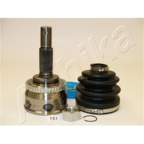 Achetez des Jeu de joints, arbre de transmission ASHIKA 62-01-151 à prix pour 60,57 €
