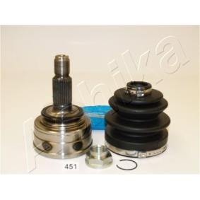 Comprar Juego de articulación, árbol de transmisión de ASHIKA 62-04-451 a bajo precio de 50,21 €