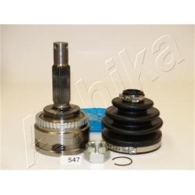 Comprar Juego de articulación, árbol de transmisión de ASHIKA 62-05-547 a bajo precio de 49,07 €