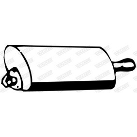 Mittelschalldämpfer 09610