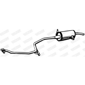 Endschalldämpfer 12393 von WALKER günstig für 76,73 € online kaufen