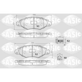 Achetez des Plaquettes de frein SASIC 6210002 à prix pour 35,40 €