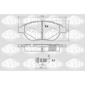 Acquista Kit pastiglie freni da SASIC 6210008 a buon mercato per soli 38,61 €