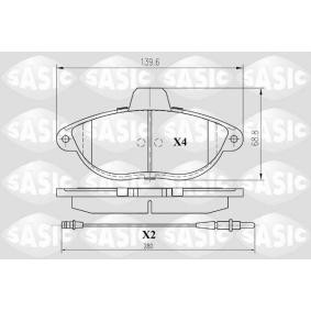 Compre Pastilhas de travão da SASIC 6210027 a um preço baixo por 31,31 €