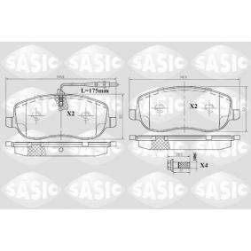 Compre Pastilhas de travão da SASIC 6210029 a um preço baixo por 36,20 €