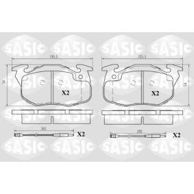 Achetez des Plaquettes de frein SASIC 6210032 à prix pour 35,48 €