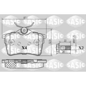 Acquista Kit pastiglie freni da SASIC 6210038 a buon mercato per soli 32,07 €