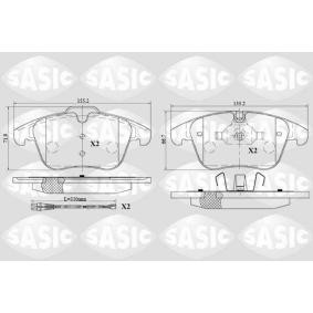 Compre Pastilhas de travão da SASIC 6210039 a um preço baixo por 49,74 €