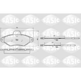 Acquista Kit pastiglie freni da SASIC 6210043 a buon mercato per soli 39,01 €