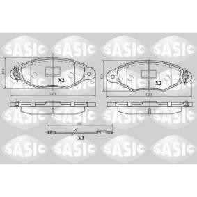 Acquista Kit pastiglie freni da SASIC 6214012 a buon mercato per soli 32,96 €