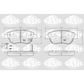 Compre Pastilhas de travão da SASIC 6216005 a um preço baixo por 36,63 €