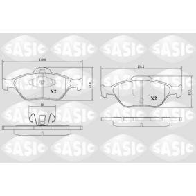 Comprar Juego de pastillas de freno de SASIC 6216007 a bajo precio de 36,84 €