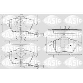 Acquista Kit pastiglie freni da SASIC 6216013 a buon mercato per soli 48,42 €