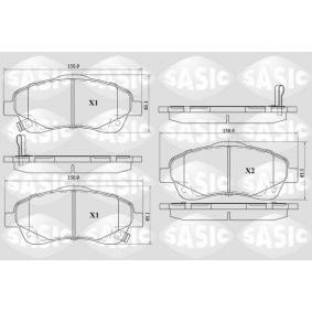 Comprar Juego de pastillas de freno de SASIC 6216017 a bajo precio de 39,47 €