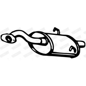 Endschalldämpfer 13038 von WALKER günstig für 50,82 € online kaufen
