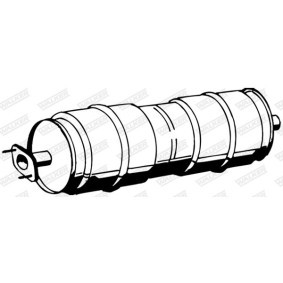 Mittelschalldämpfer 13731