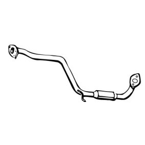 Compre Silenciador intermedio de VEGAZ online para Lancer IV Hatchback (C6_A, C7_A) a precios moderados