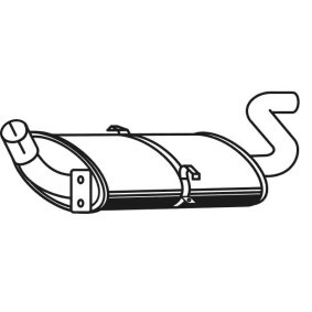Endschalldämpfer VOS-90