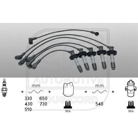 Compre Jogo de cabos de ignição da EFI AUTOMOTIVE 6468 a um preço baixo por 54,13 €