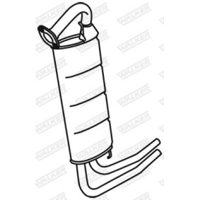 Endschalldämpfer 18751 von WALKER günstig für 86,09 € online kaufen