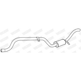 Endschalldämpfer 19831 von WALKER günstig für 80,68 € online kaufen
