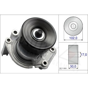 Compre Tensor de la correa trapecial poli v de AUTEX online para SC Coupé (_ZZ3_) a precios moderados