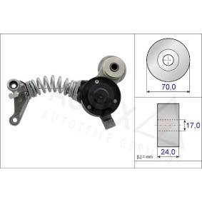 Acquista Braccio tenditore, Cinghia Poly-V da AUTEX 654840 a buon mercato per soli 56,99 €