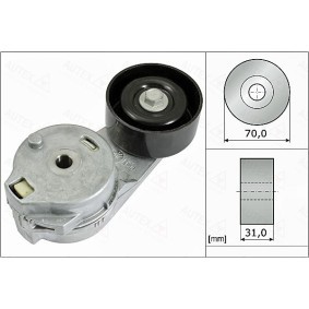 Compre Tensor, correia trapezoidal estriada da AUTEX 655123 a um preço baixo por 52,78 €