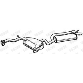Endschalldämpfer 21085 von WALKER günstig für 208,35 € online kaufen