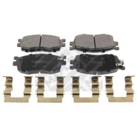 Compre Pastilhas de travão da MAPCO 6617 a um preço baixo por 29,87 €