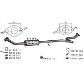 Comprar Silenciador intermedio de ERNST 670166 a bajo precio de 108,55 €