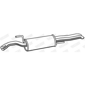 Endschalldämpfer 22056 von WALKER günstig für 71,36 € online kaufen