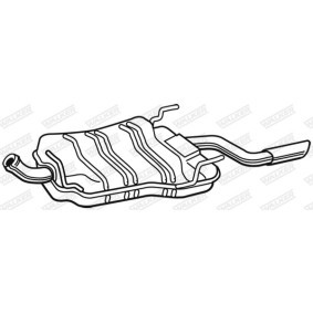Endschalldämpfer 22146 von WALKER günstig für 184,25 € online kaufen